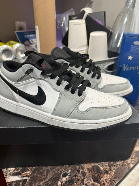 Gray Men's Adult Size M 10.5 (W 11.5) Air Jordan Jordan 1 Low Shoes (Used)