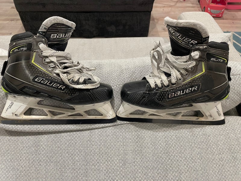 Bauer Elite Hockey Goalie Skates 8 (Used)