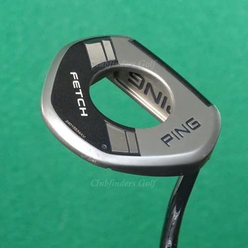 Ping 2024 Fetch Black Dot Raw Blast 35" Double-Bend Mallet Putter w/ HC