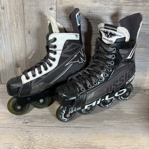 Mission Hockey Inhaler DS6 Roller Inline Skates Men’s 5E Shoe Size 6