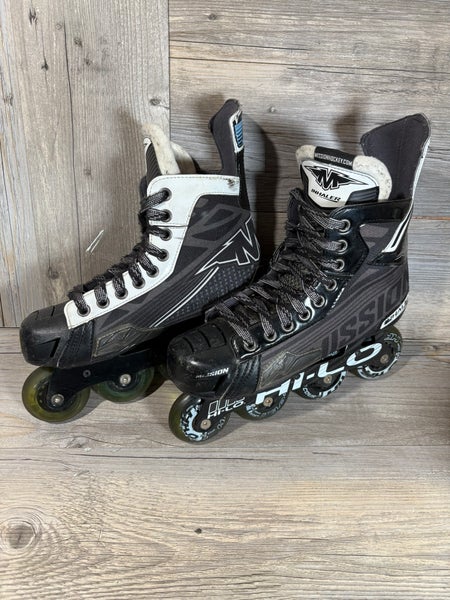 Mission Hockey Inhaler DS6 Roller Inline Skates Men’s 5E Shoe Size 6