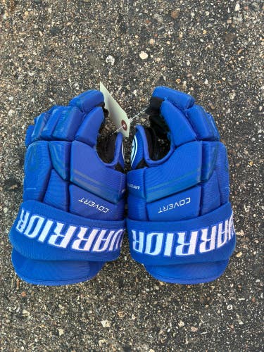 Blue Junior Warrior Covert QRE30 Gloves 12" (Used)