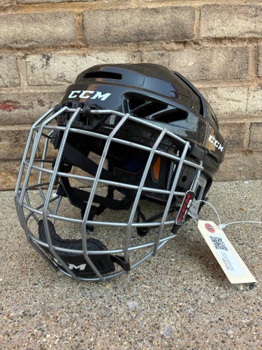 Black Youth CCM FL3DS Helmet (Used)
