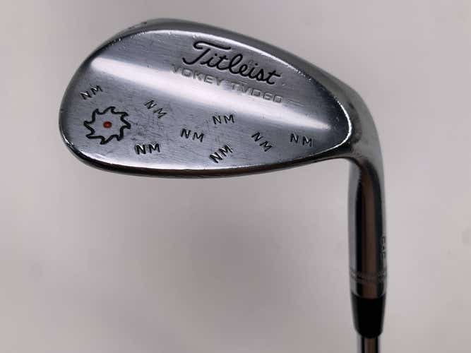 Titleist Vokey TVD Chrome Lob Wedge LW 60* M DG S400 Tour Issue Stiff RH