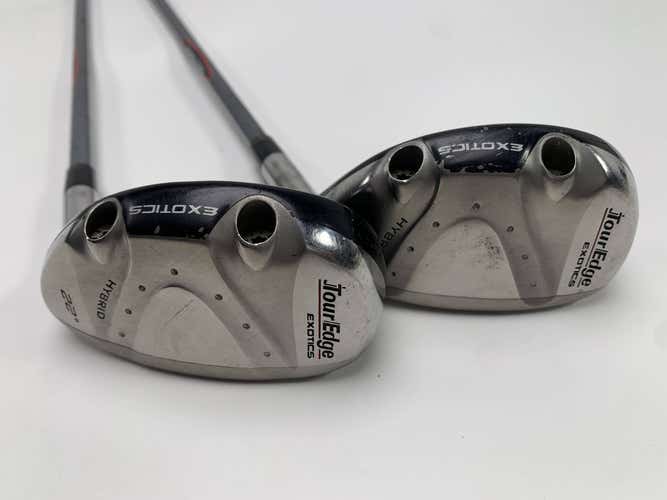 Tour Edge Exotics CB2 4 & 5 Hybrid Set 22* 25*  X-Quad 70g Regular RH