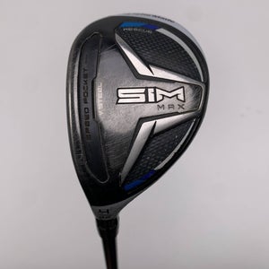 TaylorMade SIM MAX 4 Hybrid 22* Fujikura Ventus Blue 6R Regular Graphite Mens LH