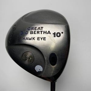 Callaway Hawkeye Driver 10* Hawk Eye Gems UL Firm Graphite Mens RH