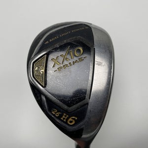 XXIO Prime 10 6 Hybrid 26* Prime SP-1000 Flex 3212 44g Regular Graphite Mens RH