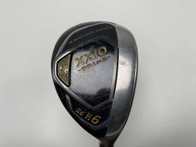 XXIO Prime 10 6 Hybrid 26* Prime SP-1000 Flex 3212 44g Regular Graphite Mens RH