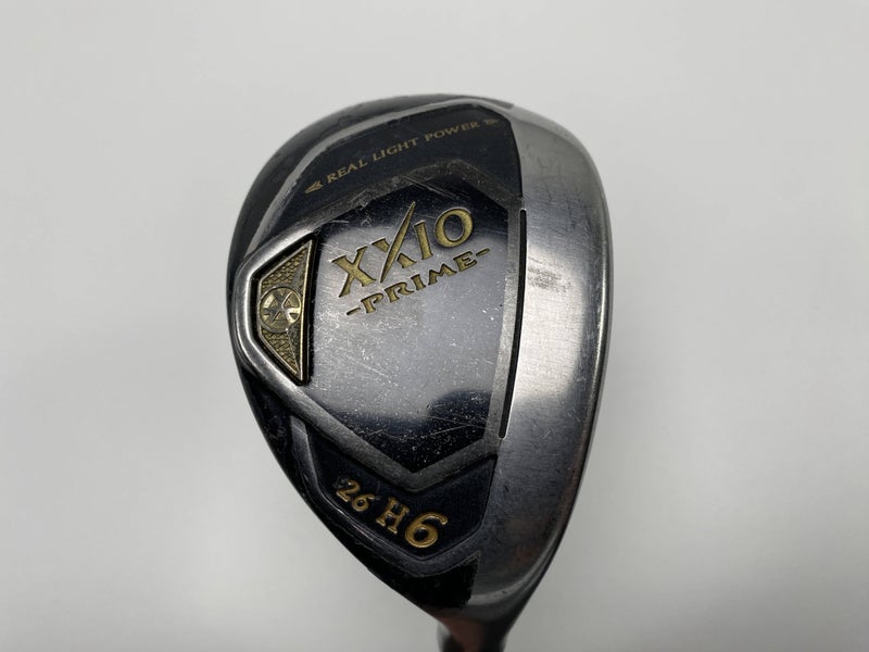 XXIO Prime 10 6 Hybrid 26* Prime SP-1000 Flex 3212 44g Regular Graphite Mens RH