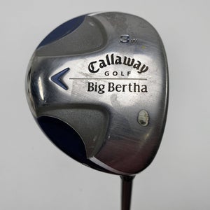 Callaway Big Bertha 2007 3 Fairway Wood 15* Aldila 50g Ladies Graphite Womens RH