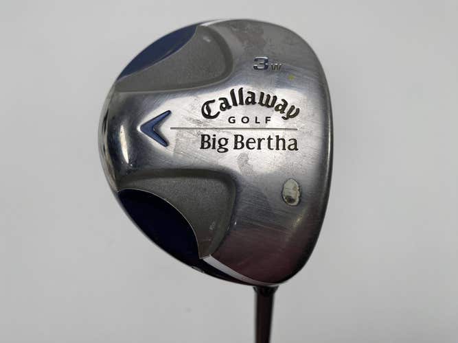 Callaway Big Bertha 2007 3 Fairway Wood 15* Aldila 50g Ladies Graphite Womens RH