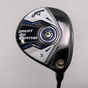 Callaway Great Big Bertha 2015 5 Fairway Wood 18* Bassara E42x5ct Ladies RH