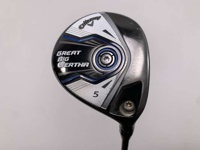 Callaway Great Big Bertha 2015 5 Fairway Wood 18* Bassara E42x5ct Ladies RH