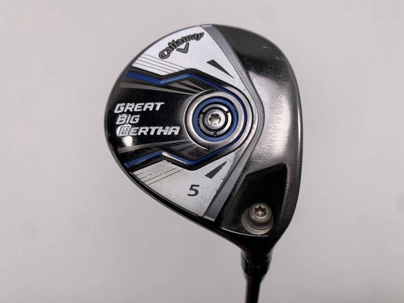 Callaway Great Big Bertha 2015 5 Fairway Wood 18* Bassara E42x5ct Ladies RH