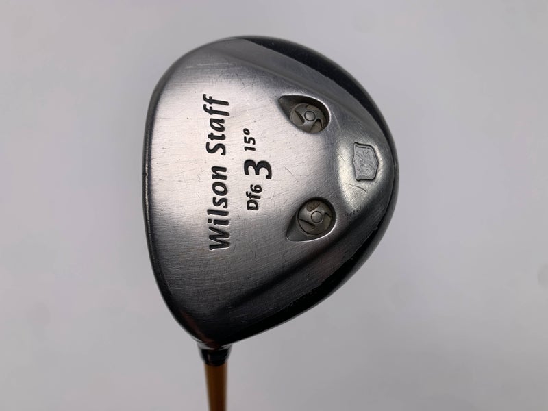 Wilson Staff DF6 3 Fairway Wood 15* UST ProForce V2 75g Regular LH Midsize Grip