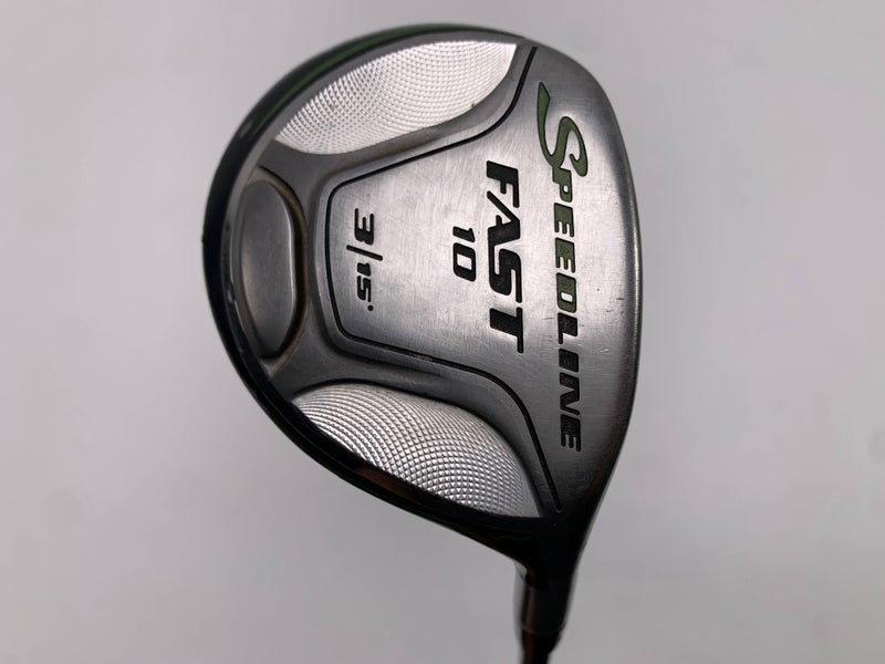 Adams Speedline Fast 10 3 Fairway Wood 15* Aldila Wasabi 70g Stiff Graphite RH