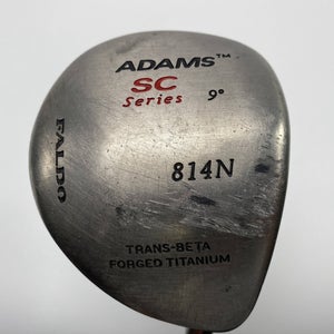 Adams SC 814N Driver 9* SC Series Stiff Graphite Mens RH