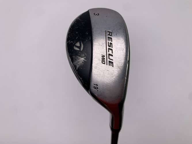 TaylorMade Rescue Mid 3 Hybrid 19* Regular Graphite Mens RH