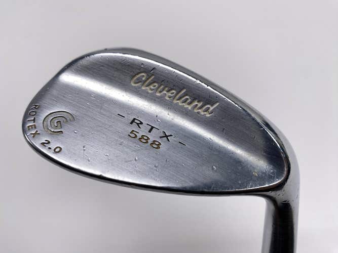 Cleveland 588 RTX 2.0 Tour Satin 56* 12 Bounce KBS Tour Stiff Steel Mens RH