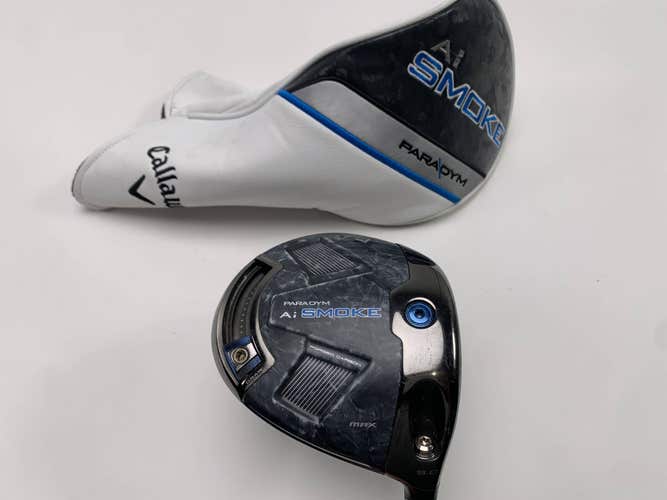 Callaway Paradym Ai Smoke Max Driver 9* Aldila Ascent 40g Senior RH HC