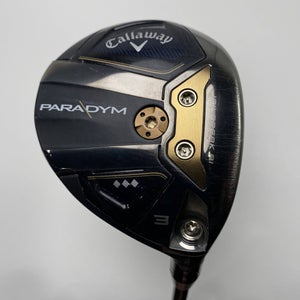 Callaway Paradym Triple Diamond 3 Fairway Wood 15* Denali 6.0 70g Stiff RH