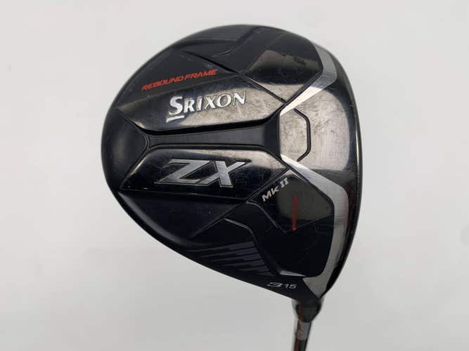 Srixon ZX MKII 3 Fairway Wood 15* HZRDUS Smoke Red RDX 6.5 Extra Stiff RH