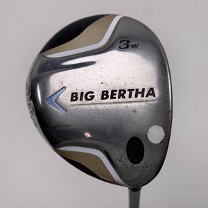 Callaway Big Bertha 2007 3 Fairway Wood 15* 55g Ladies Graphite Womens RH