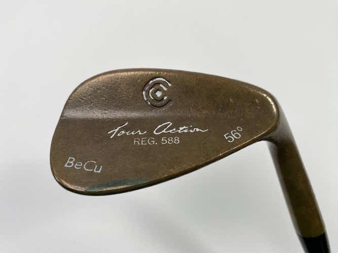 Cleveland 588 Beryllium Copper Sand Wedge 56* Wedge Steel Mens RH Midsize Grip