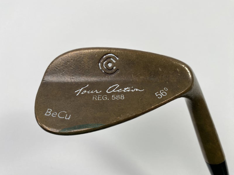 Cleveland 588 Beryllium Copper Sand Wedge 56* Wedge Steel Mens RH Midsize Grip