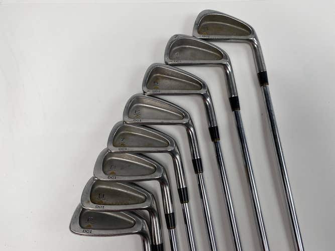 Titleist DCI Gold Iron Set 3-PW MS-209 Stiff Steel Shafts Mens RH