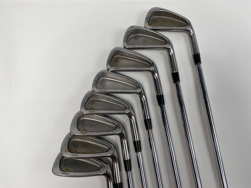 Titleist DCI Gold Iron Set 3-PW MS-209 Stiff Steel Shafts Mens RH
