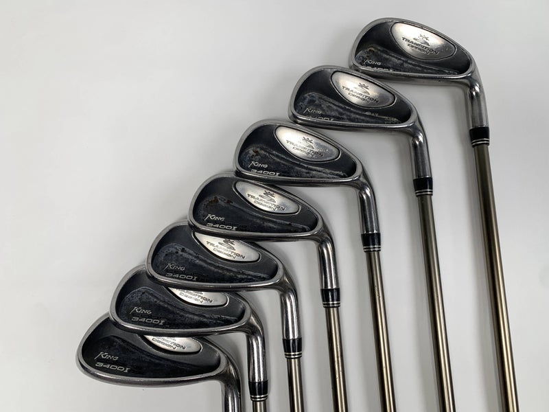 Cobra 3400 I/XH Iron Set 5-PW+SW Graphite Design YS-5.1 55g Lite RH