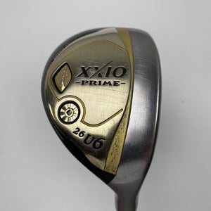 XXIO Prime 9 6 Hybrid 26* SP-900 Flex 3212 46g Regular Graphite Mens RH