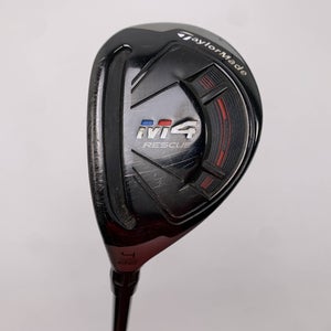 TaylorMade M4 4 Hybrid 22* Fujikura Atmos 7S Stiff Graphite Mens LH