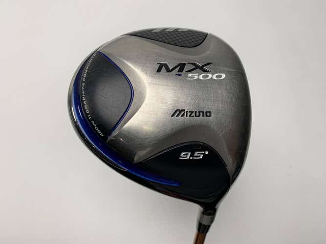 Mizuno MX 500 Driver 9.5* Aldila NVS Orange 65g Stiff Graphite Mens RH