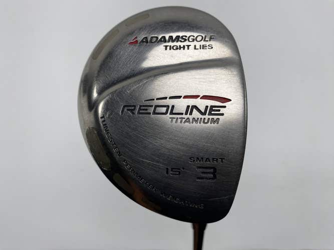 Adams Redline 3 Fairway Wood 15* Fujikura G75 Regular Graphite Mens RH