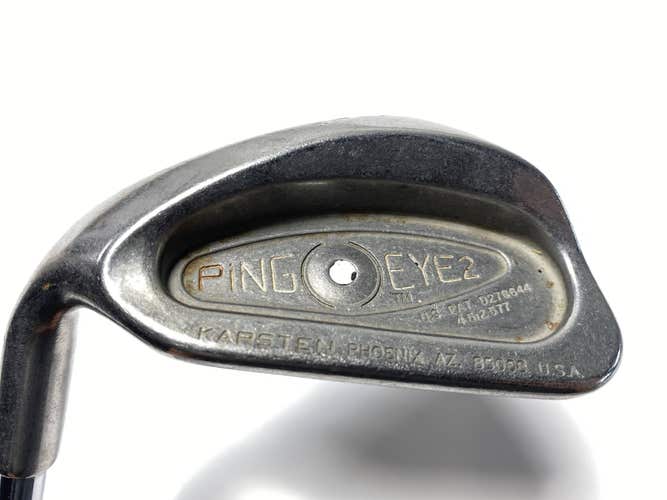 Ping Eye 2 Sand Wedge SW White Dot 3* Up Karsten ZZ-Lite Stiff Steel Mens LH