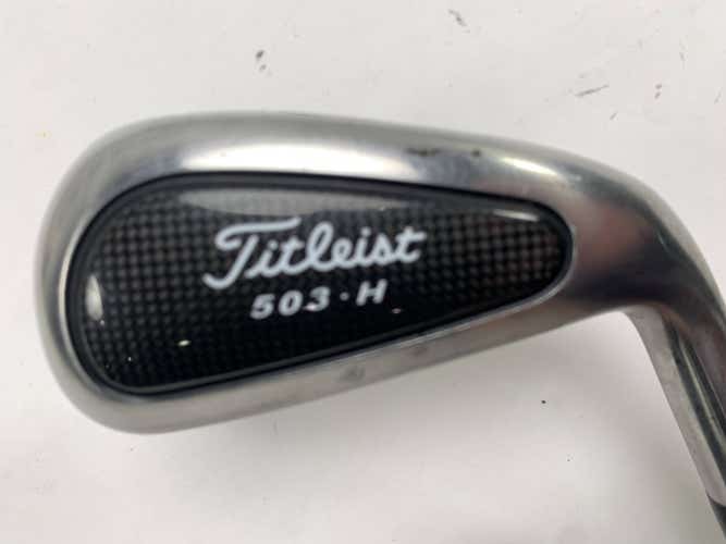 Titleist 503 H 4 Utility Iron 22* Aldila NV Green 85g Regular Graphite Mens RH