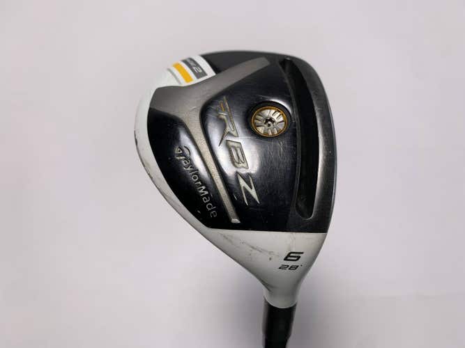 TaylorMade RocketBallz 6 Hybrid 28* 65g Senior Graphite Mens RH