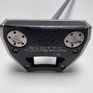 Scotty Cameron Futura 5S Putter 35" SuperStroke Wrist Lock Mens RH