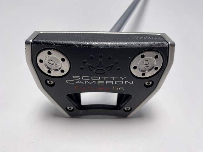 Scotty Cameron Futura 5S Putter 35" SuperStroke Wrist Lock Mens RH
