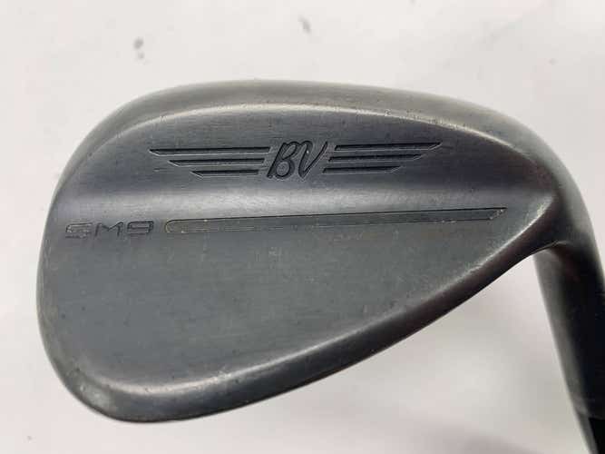 Titleist Vokey SM9 Jet Black Sand Wedge SW 56* 10 Bounce S-Grind Wedge RH