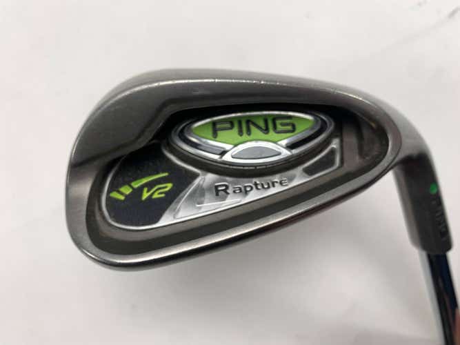 Ping Rapture V2 Gap Wedge GW Green Dot 2* Up AWT Stiff Steel Mens RH