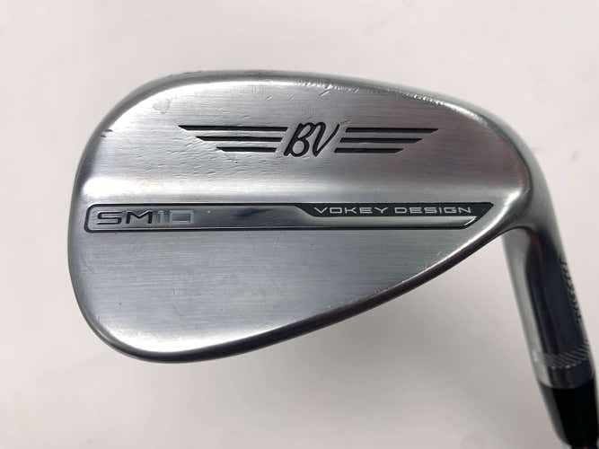 Titleist Vokey SM10 Tour Chrome Wedge 52* 8 Bounce F-Grind SM10 Wedge Steel RH