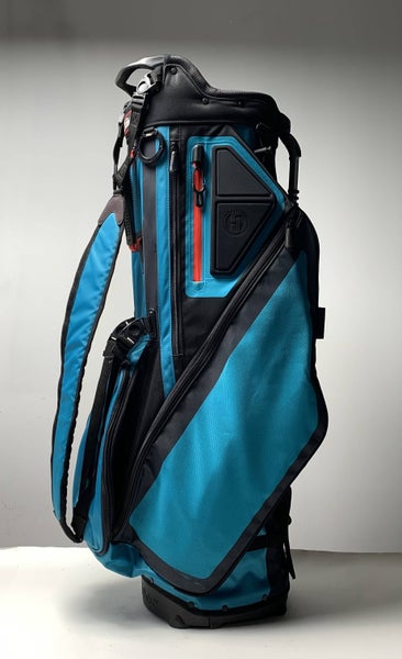 Titleist Players 5 Stand Bag Blue 5-Way Divide Single and Dual Strap Golf Bag