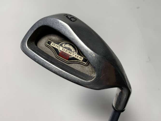 Callaway Big Bertha 1996 Single 9 Iron RCH 96 Firm RH Oversize Grip +1''