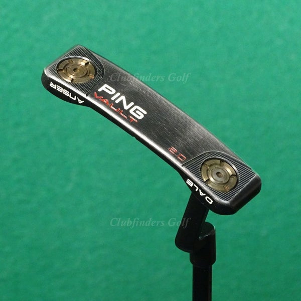 Ping Vault 2.0 Dale Anser Black Dot Stealth Black 33.25" Putter Golf Club w/ HC