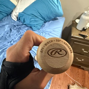 2023 Rawlings 271 Ash BBCOR Certified Bat (-3)  30 oz 33" (New)