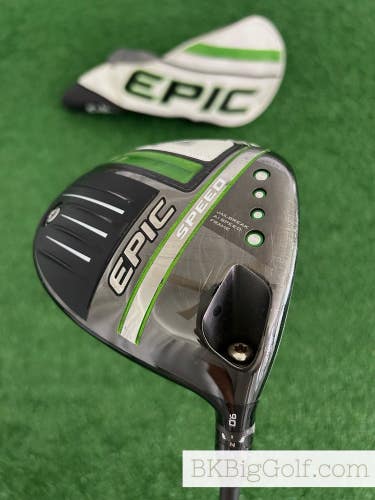 Callaway Epic Speed 9.0 Driver w Headcover / Extra Stiff